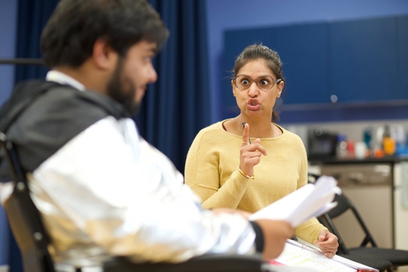 Photo Flash: Inside Rehearsal For The World Premiere Of Gurpreet Kaur Bhatti's DISHOOM  Image