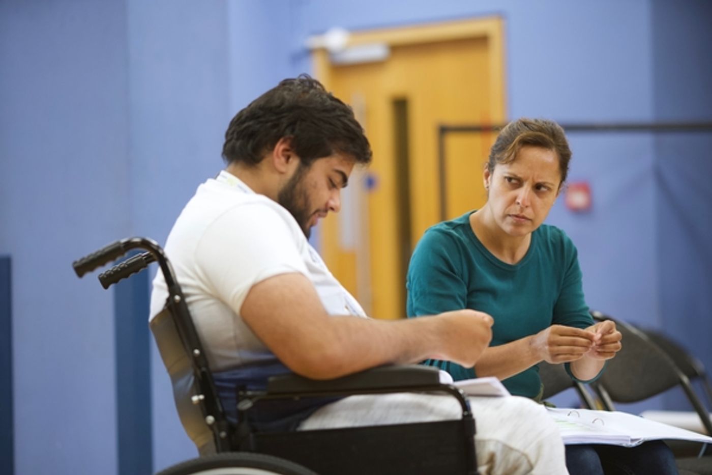 Photo Flash: Inside Rehearsal For The World Premiere Of Gurpreet Kaur Bhatti's DISHOOM  Image