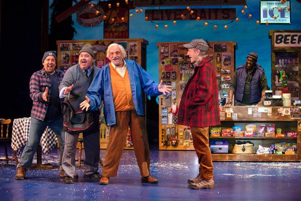 Eric Jon Mahlum, Blake Hammond, Tony and Emmy Winner Hal Linden, Mark Jacoby, and Dou Photo