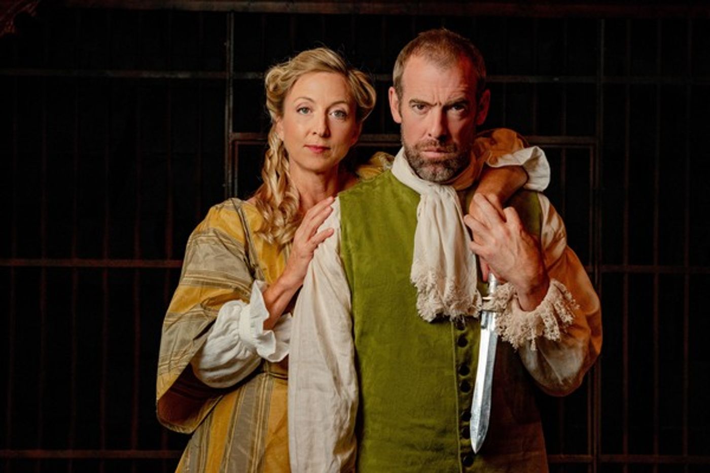 Photo Flash: First Look at the Doomed Couple of Folger's MACBETH  Image