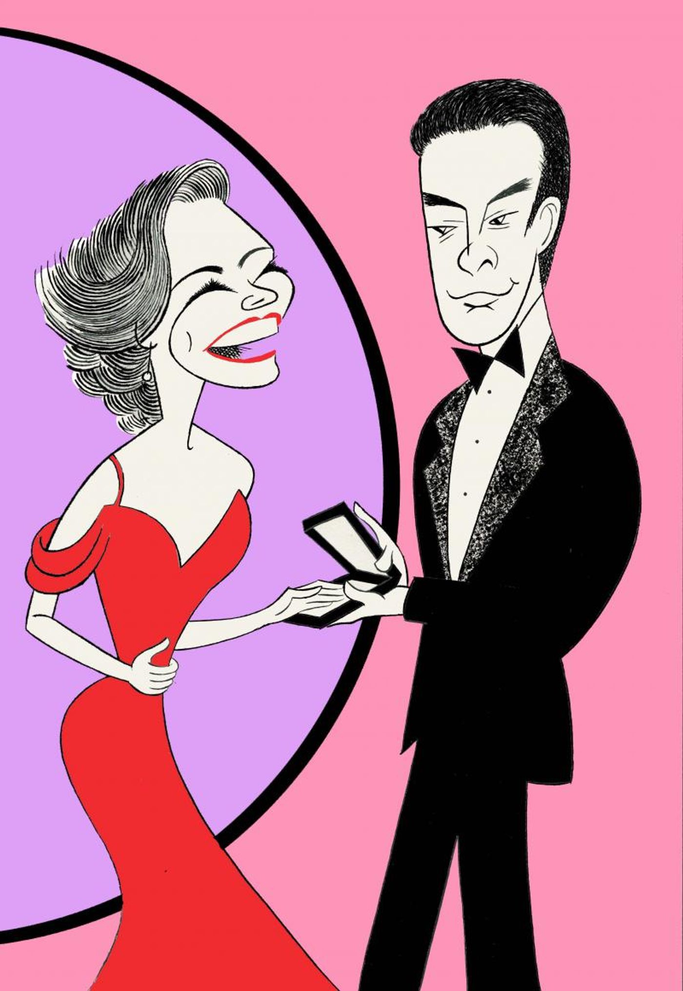 BWW Exclusive: Ken Fallin Draws the Stage - Samantha Barks & Andy Karl in PRETTY WOMAN  Image