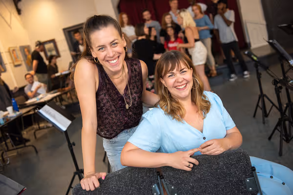 Dr. Silver: A Celebration of Life Creators - Anika Johnson & Britta Johnson. Photo by Photo