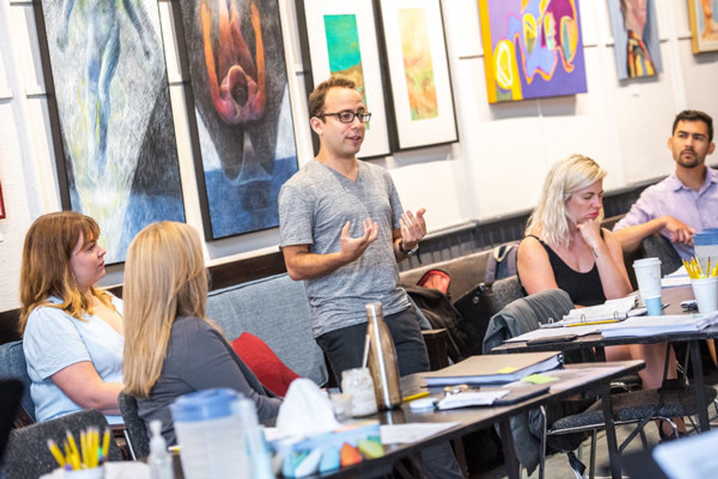 BWW Exclusive: Photos from First Rehearsal of New Musical DR. SILVER: A CELEBRATION OF LIFE  Image