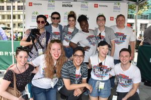 From Be More Chill-Chase Brock (Choreographer), Joe Iconis (Composer/Lyricist), Katlyn Carlson, Tiffany Mann, Will Roland, Jason SweetTooth Williams, Emily Marshall (Music Director), Jennifer Ashley Tepper (Producer), George Salazar, Lauren Marcus and Ger @ BroadwayWorld From Be More Chill-Chase Brock (Choreographer), Joe Iconis (Composer/Lyricist), Katly Photo