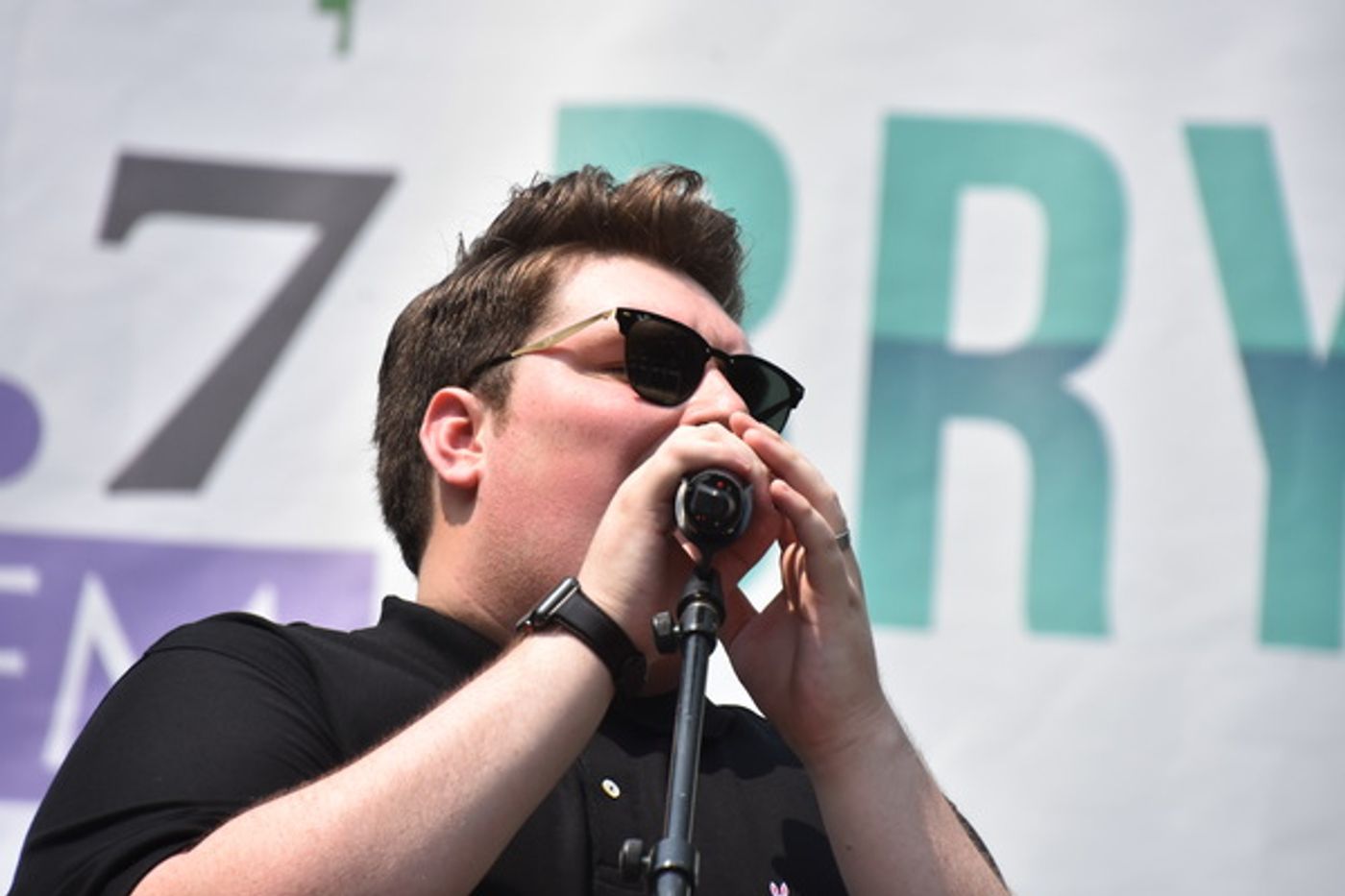 Photo Coverage: The Cast of BE MORE CHILL and More Perform at Broadway in Bryant Park  Image