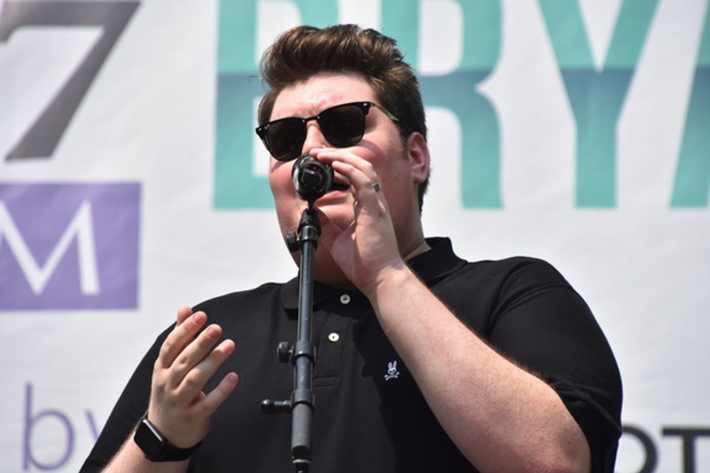 Photo Coverage: The Cast of BE MORE CHILL and More Perform at Broadway in Bryant Park  Image