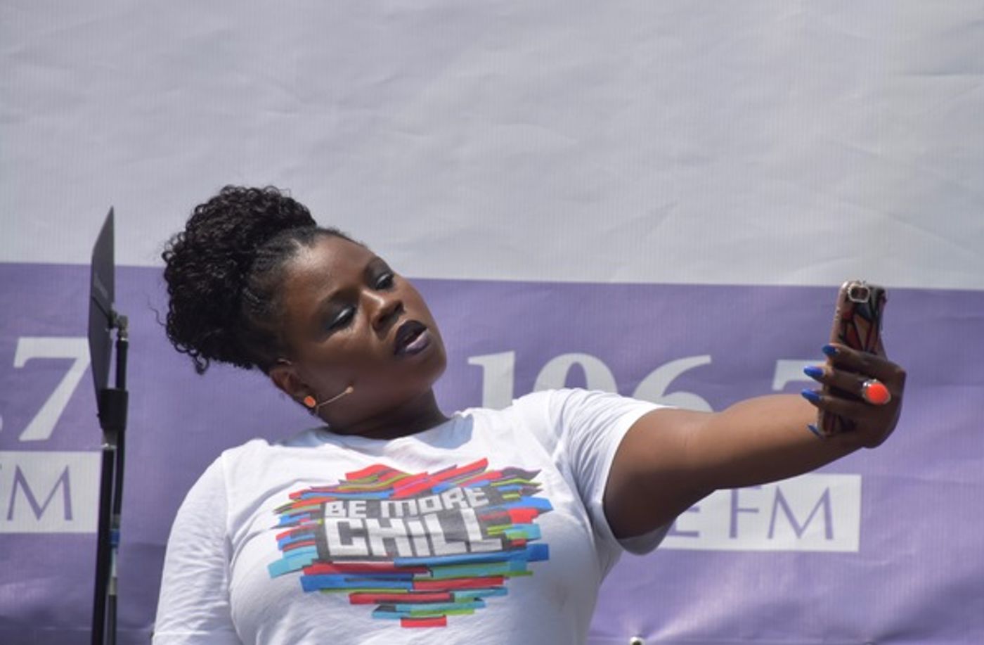 Photo Coverage: The Cast of BE MORE CHILL and More Perform at Broadway in Bryant Park  Image