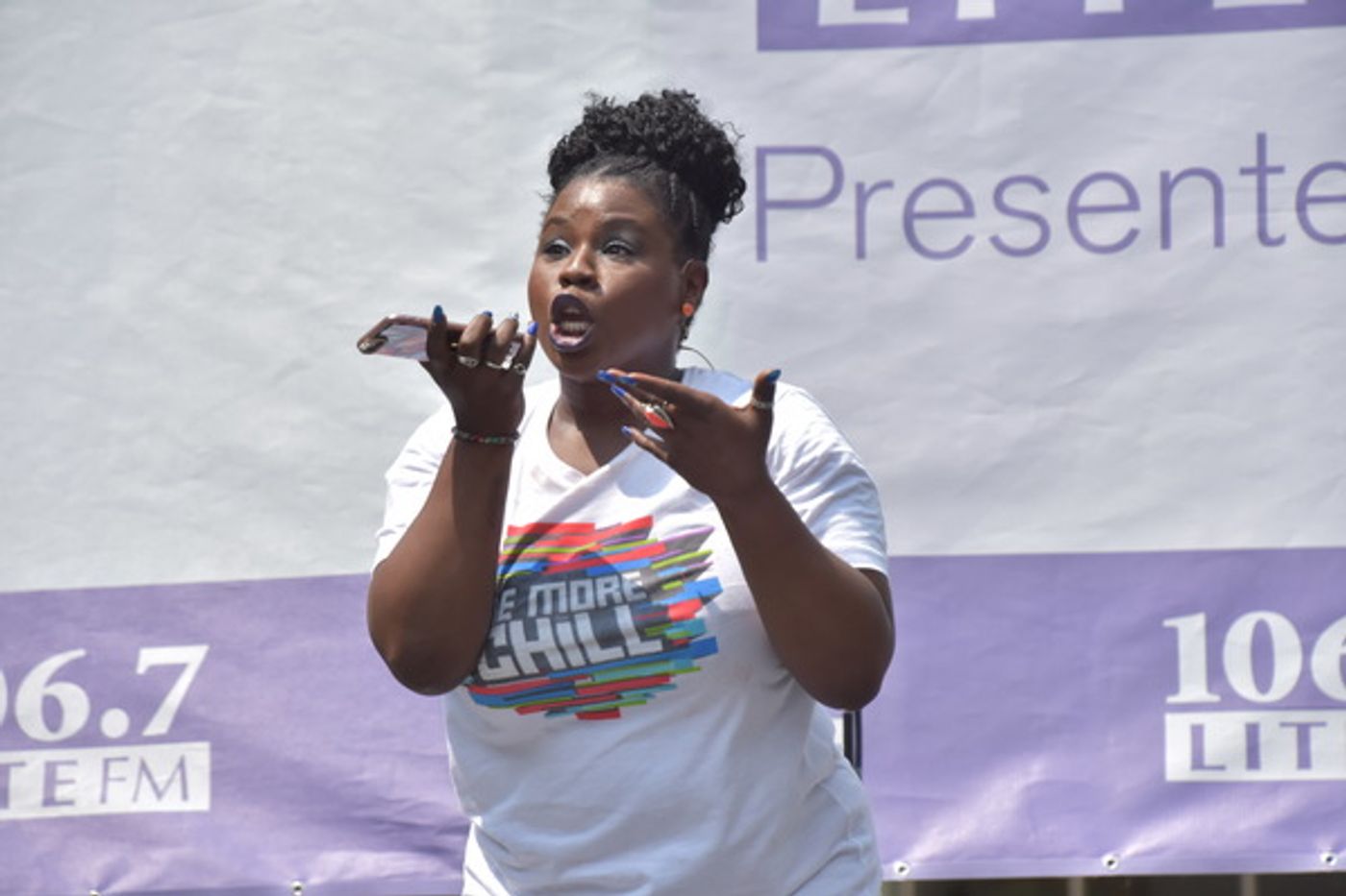 Photo Coverage: The Cast of BE MORE CHILL and More Perform at Broadway in Bryant Park  Image