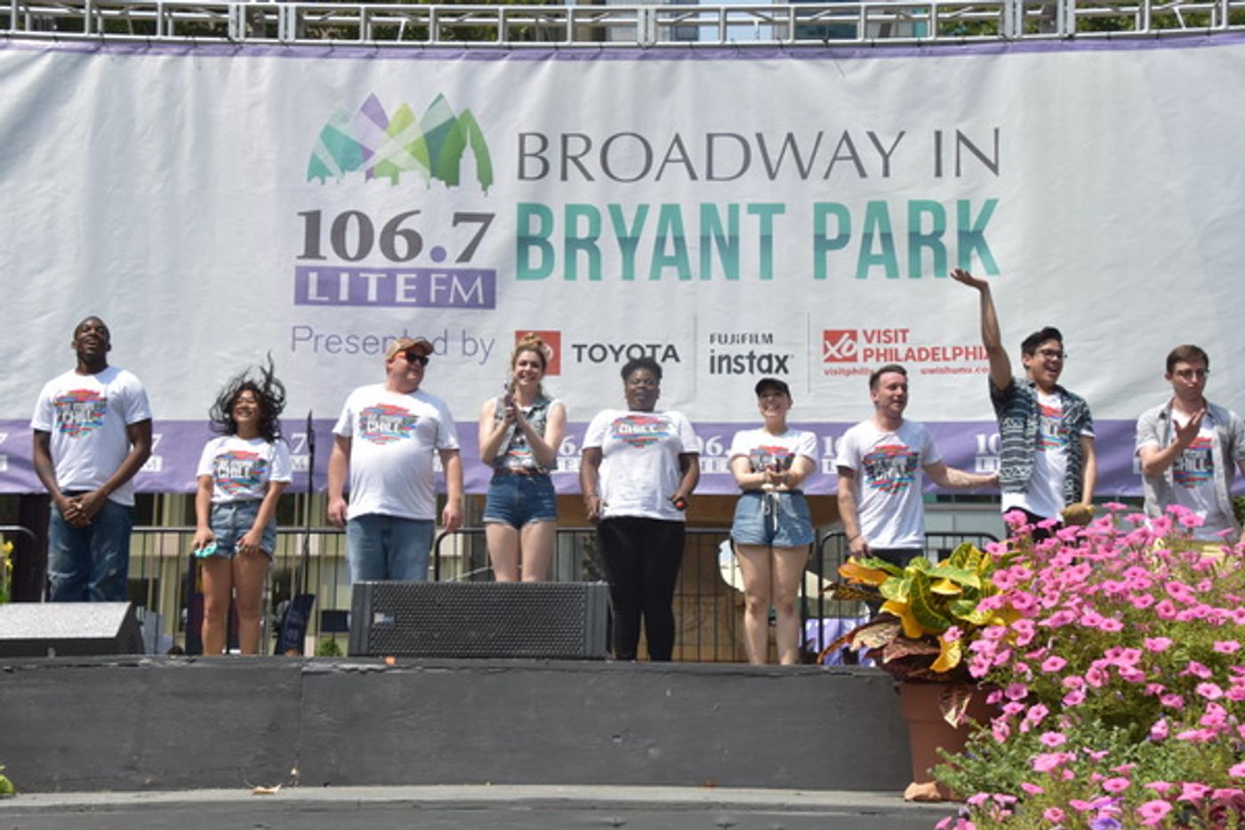 Photo Coverage: The Cast of BE MORE CHILL and More Perform at Broadway in Bryant Park  Image