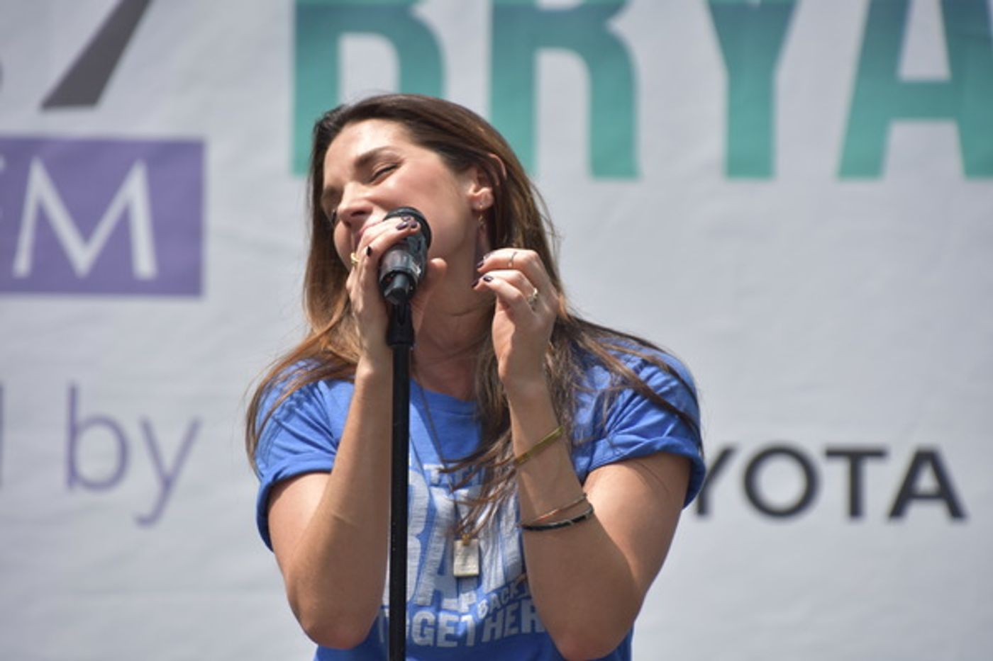 Photo Coverage: The Cast of BE MORE CHILL and More Perform at Broadway in Bryant Park  Image