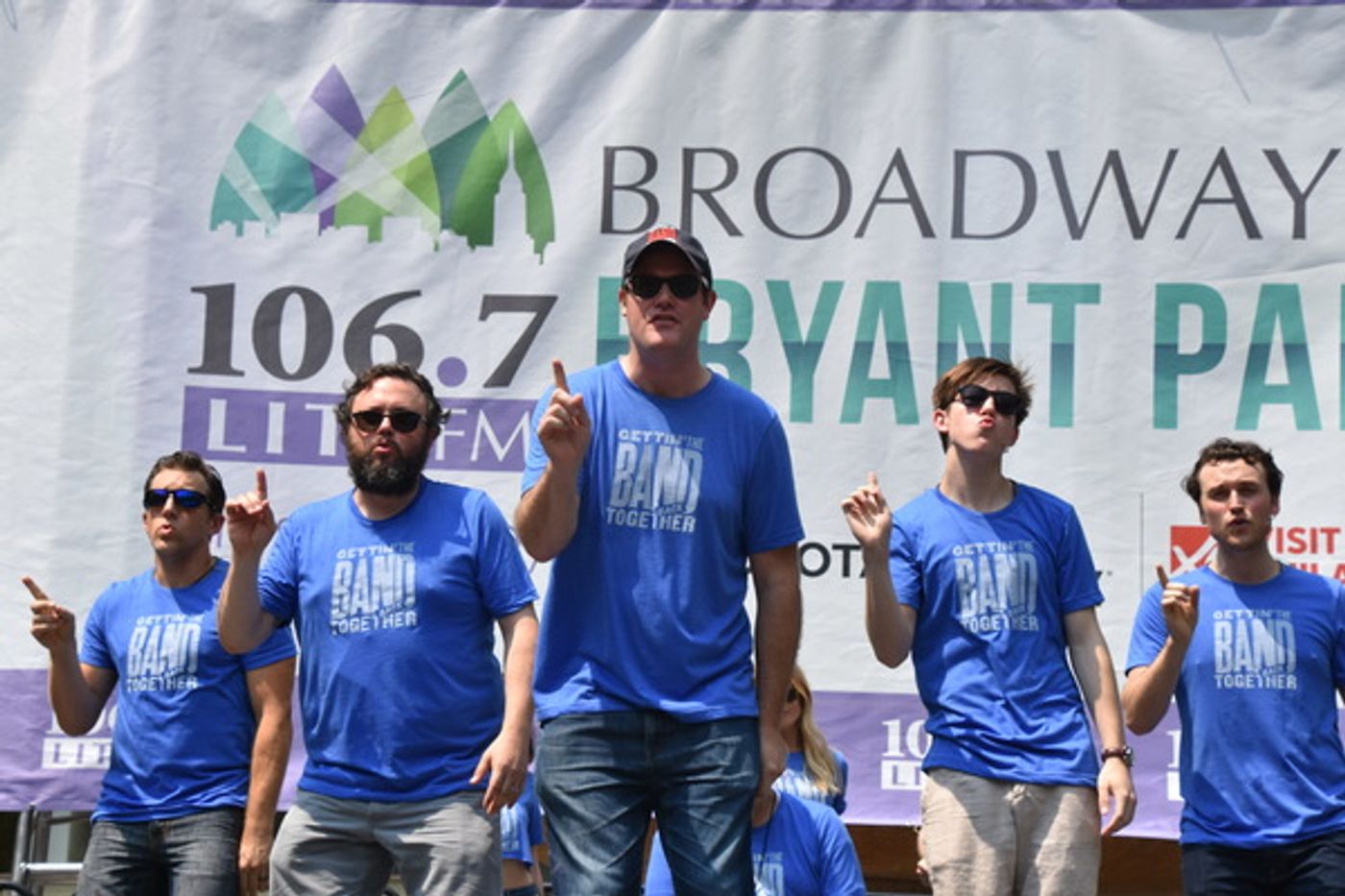 Photo Coverage: The Cast of BE MORE CHILL and More Perform at Broadway in Bryant Park  Image