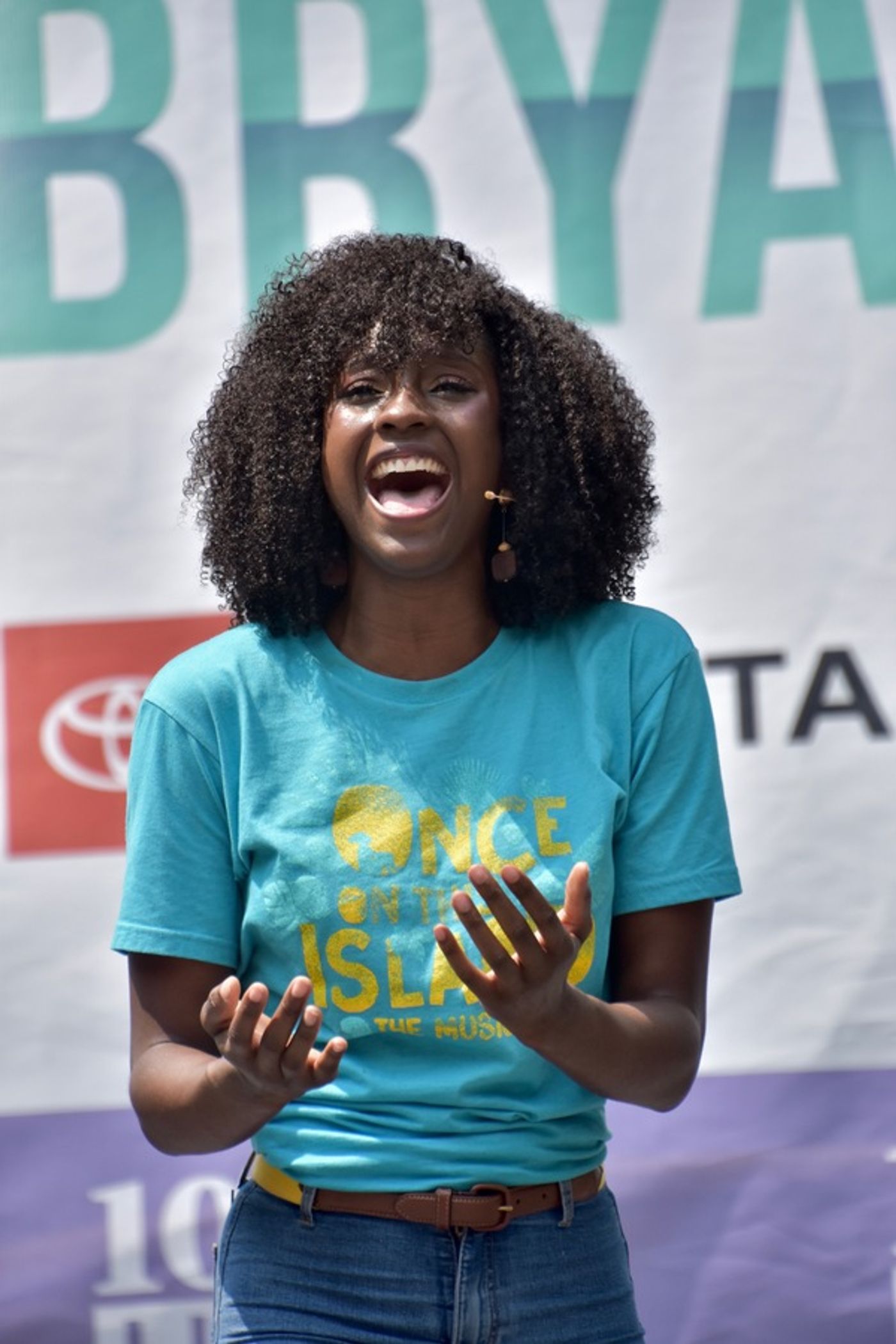 Photo Coverage: The Cast of BE MORE CHILL and More Perform at Broadway in Bryant Park  Image