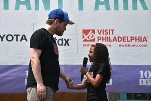 Jonathan Wagner and Layla Capers @ BroadwayWorld Jonathan Wagner and Layla Capers Photo