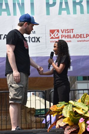 Jonathan Wagner and Layla Capers @ BroadwayWorld Jonathan Wagner and Layla Capers Photo