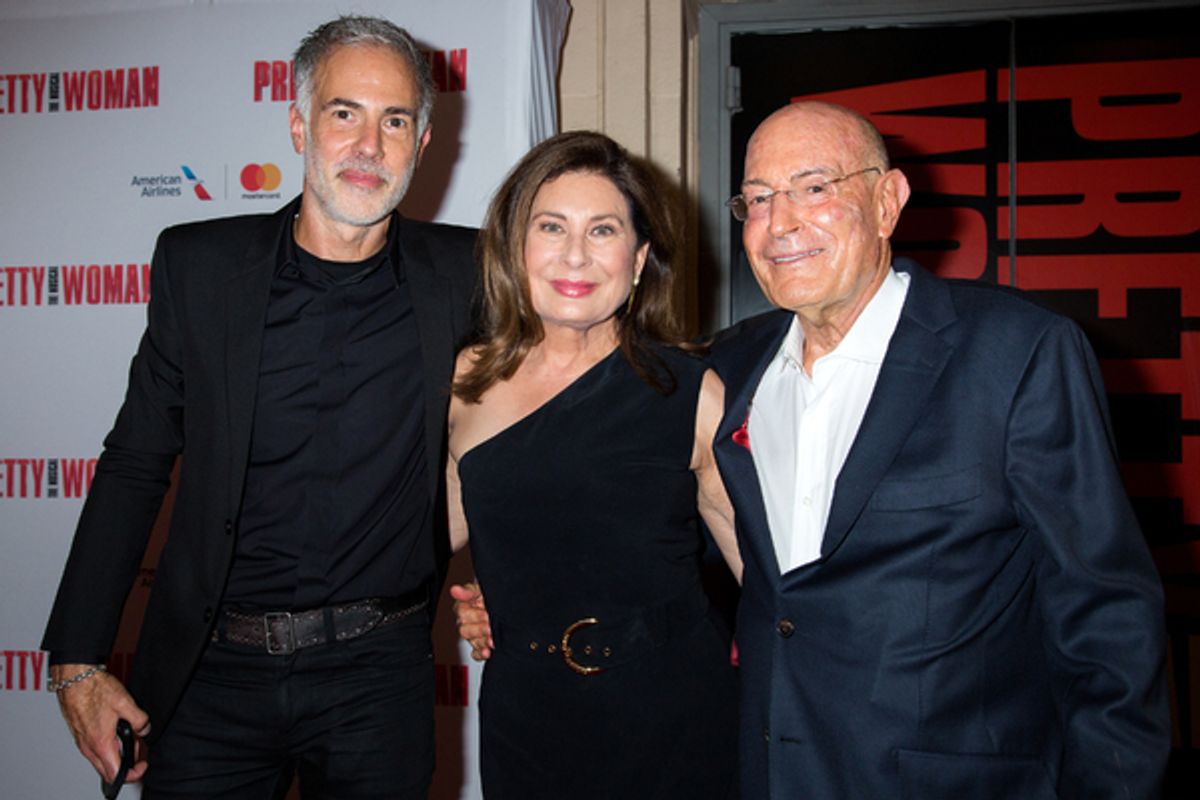 Rick Nicita, Paula Wagner, Arnon Milchan at 