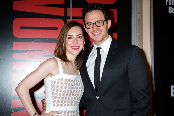 Jessica Hershberg, Santino Fontana Photo