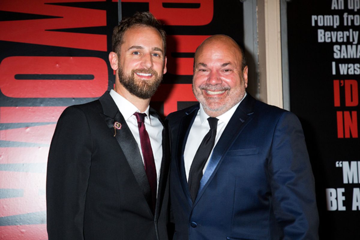 Josh Marquette, Casey Nicholaw at 