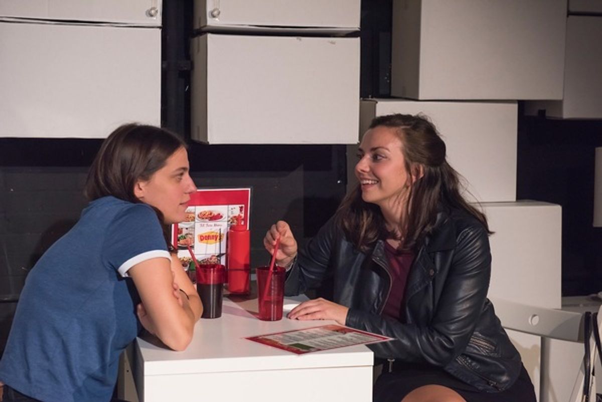 Sarah Chalfie, Violeta Picayo at 