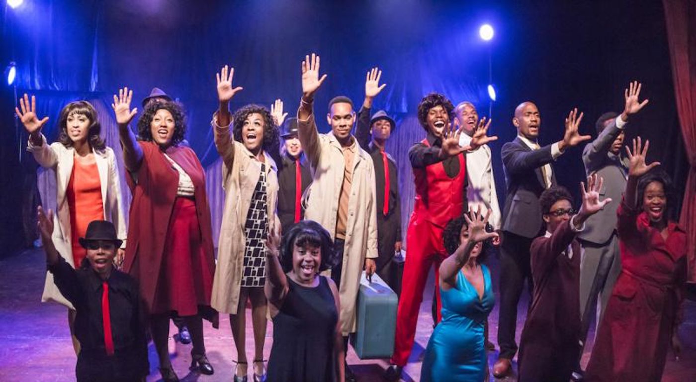 Review: No Sleepin' on the Job in DREAMGIRLS  at The Cupcake Theater  Image
