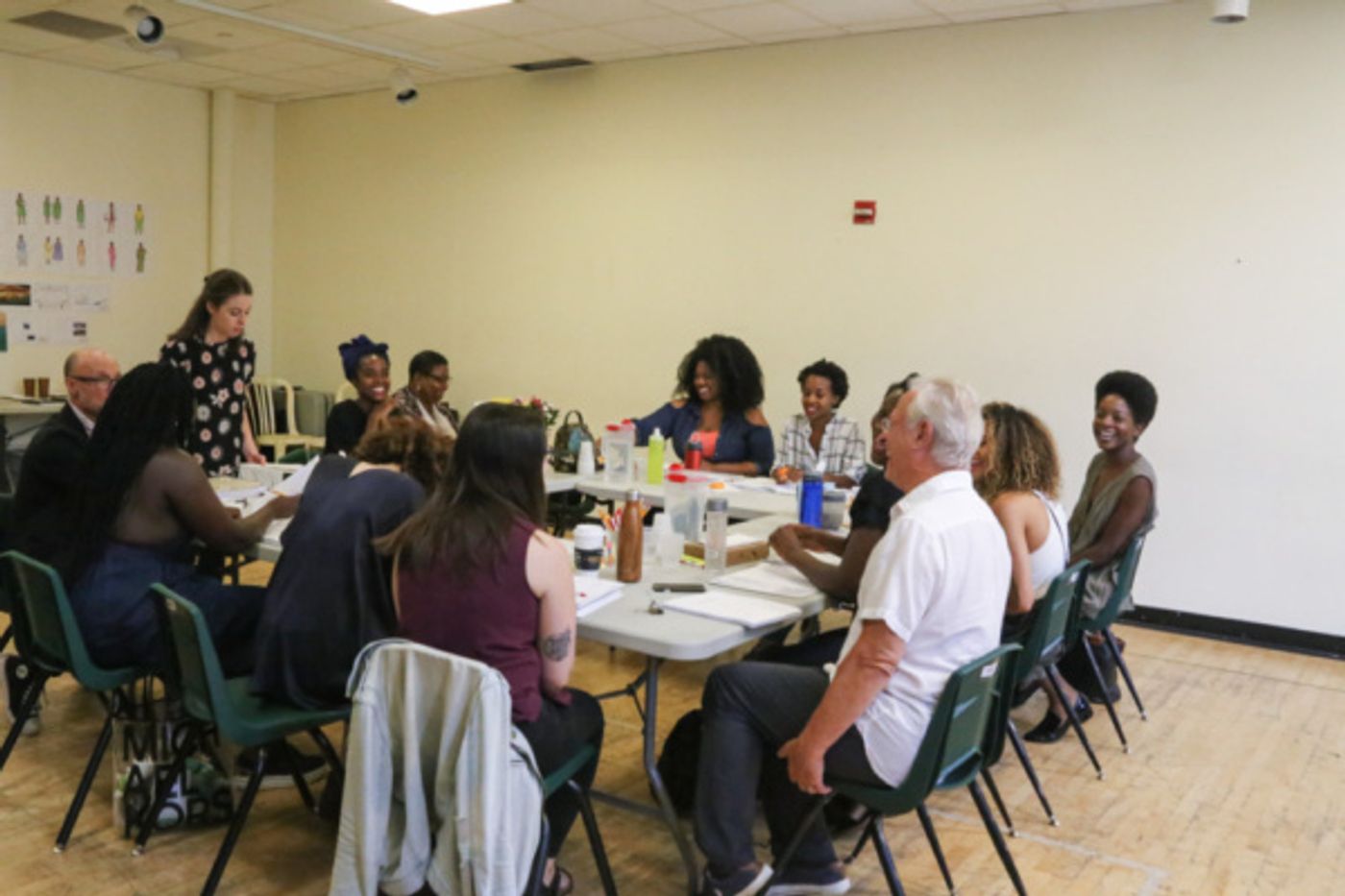 Photo Flash: First Day of School! In Rehearsal with SCHOOL GIRLS; OR, THE AFRICAN MEAN GIRLS PLAY  Image