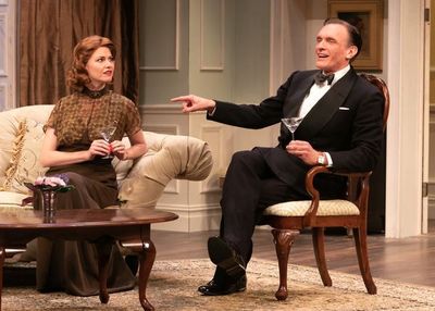 Kate MacCluggage as Ruth and Brent Harris as Charles Photo