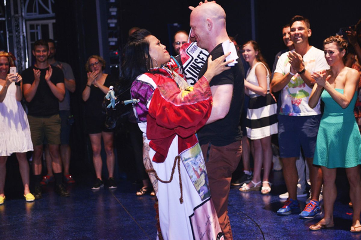 PRETTY WOMAN Legacy Robe Winner, Matthew Stocke at 