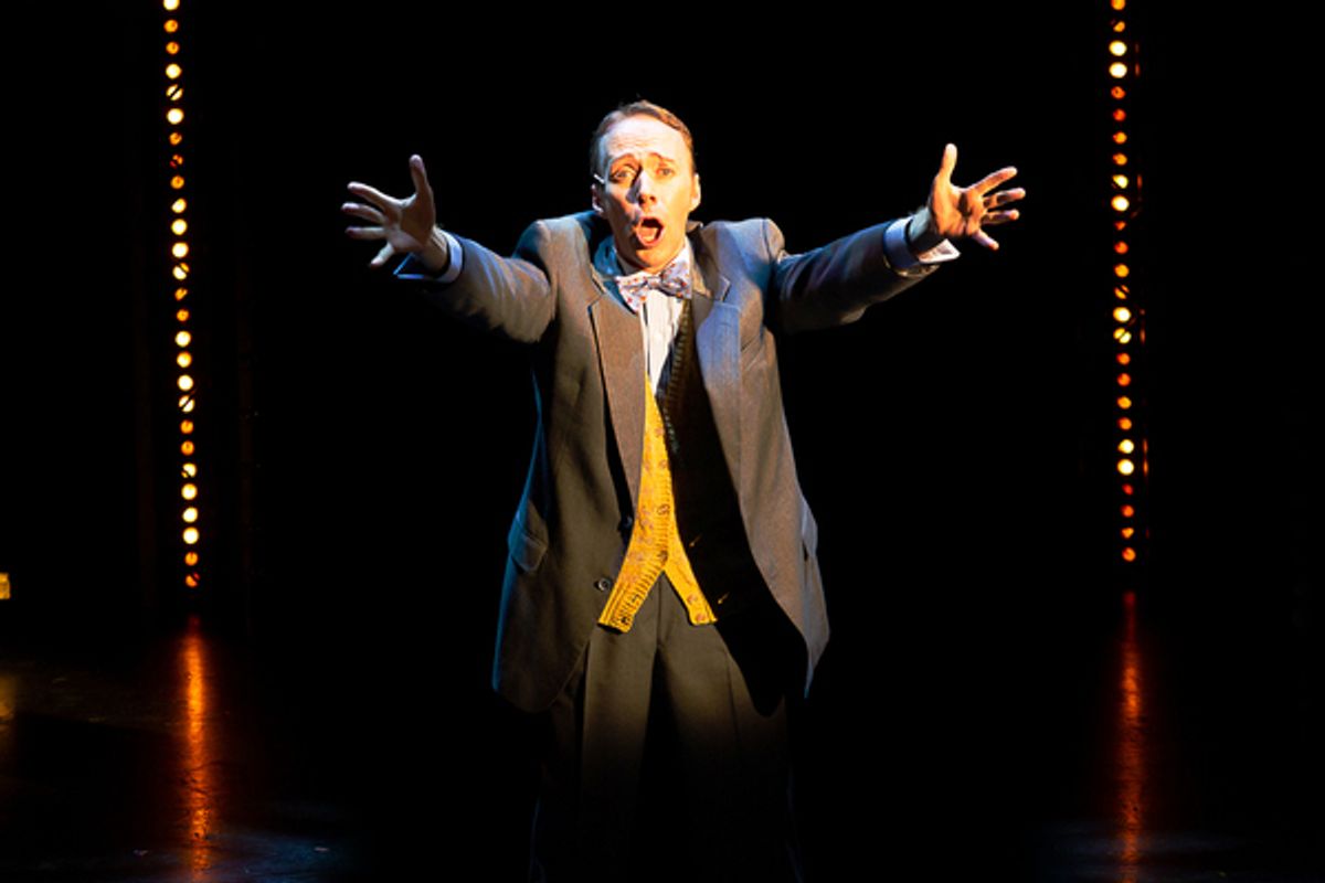 Kevin Loreque as Amos Hart in CHICAGO at Theatre By The Sea thru September 9. Photos by Steven Richard Photography.
 at 