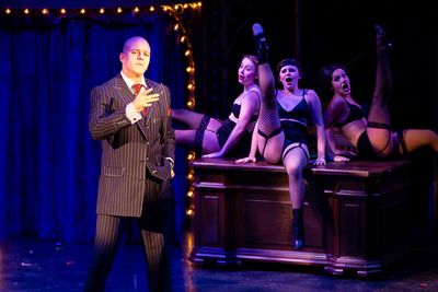 Matthew J. Taylor (Billy Flynn) and the cast of CHICAGO at Theatre By The Sea thru Se Photo