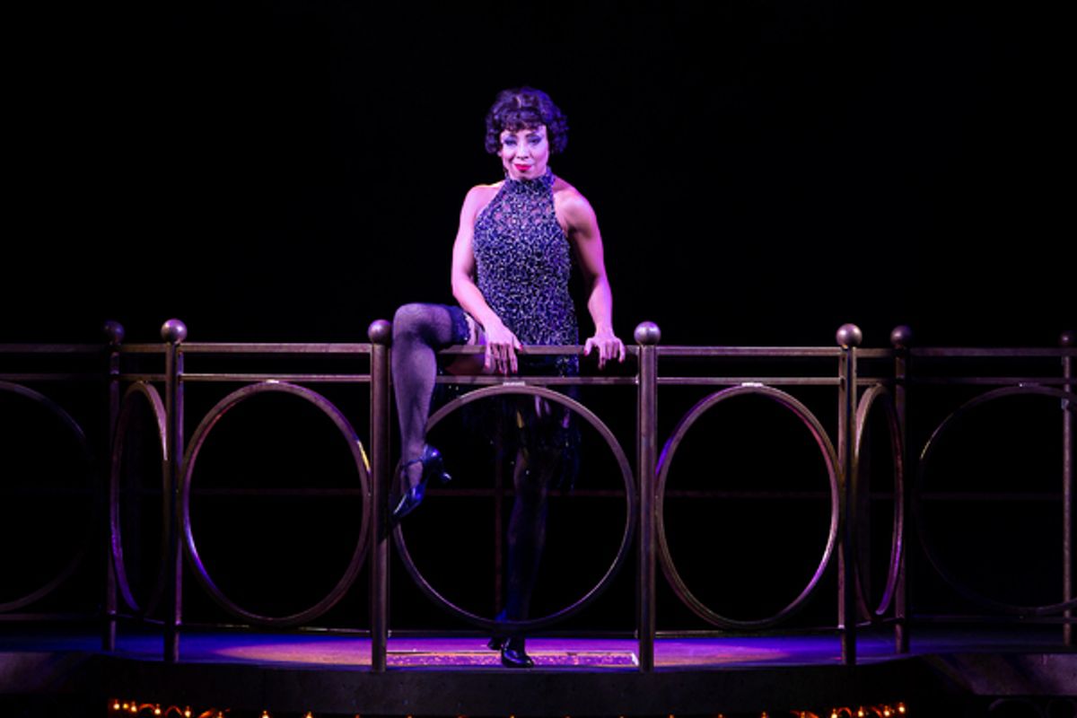 Michelle Alves as Velma Kelly in CHICAGO at Theatre By The Sea thru September 9. Photos by Steven Richard Photography.
 at 