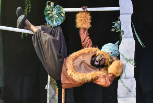 Joseph Black as The Monkey King in The Jungle Book at Greenwich Theatre Photo