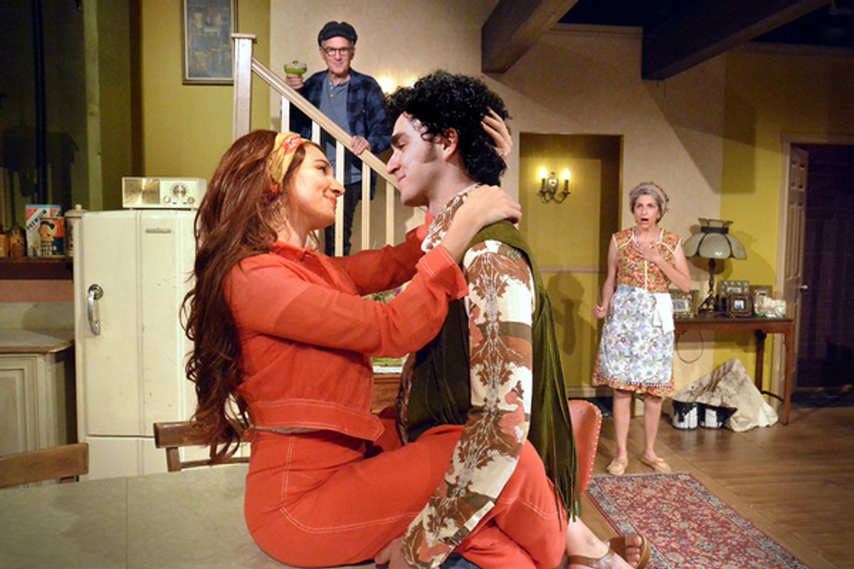 Sammi-Jack Martincak, John Pleshette, Hunter Milano and Cathy Ladman at 