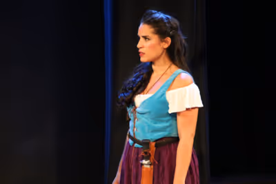 Gina Naomi Baez as Esmeralda  Photo