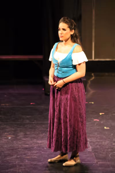 Gina Naomi Baez as Esmeralda in a the Hunchback of Notre Dame Photo