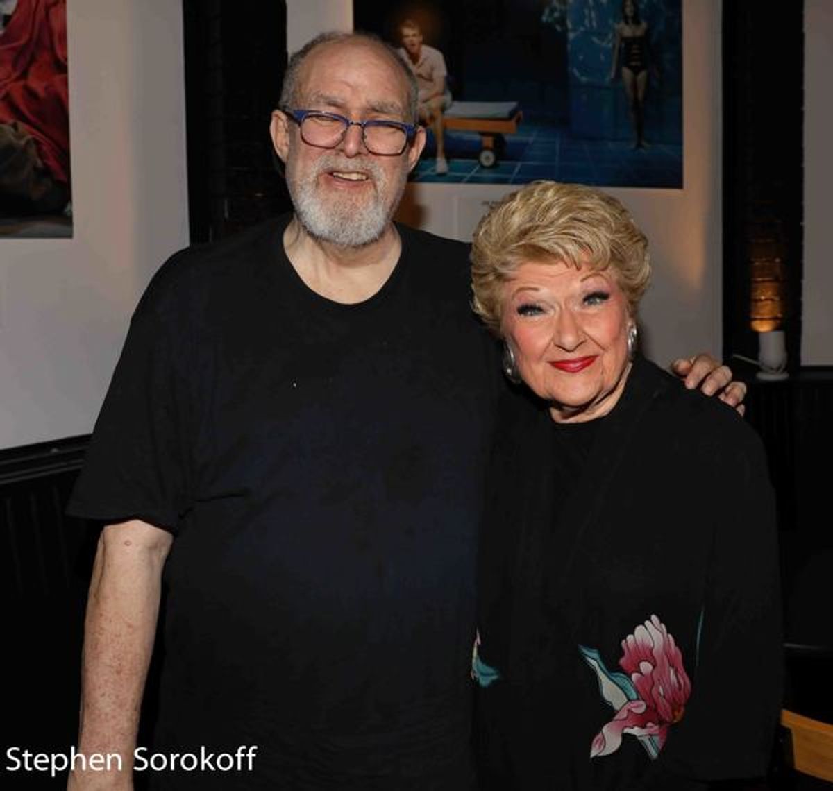 William Finn & Marilyn Maye at 