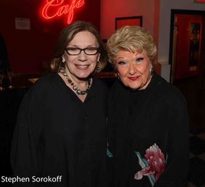 Julianne Boyd, Artistic Director BSC & Marilyn Maye Photo