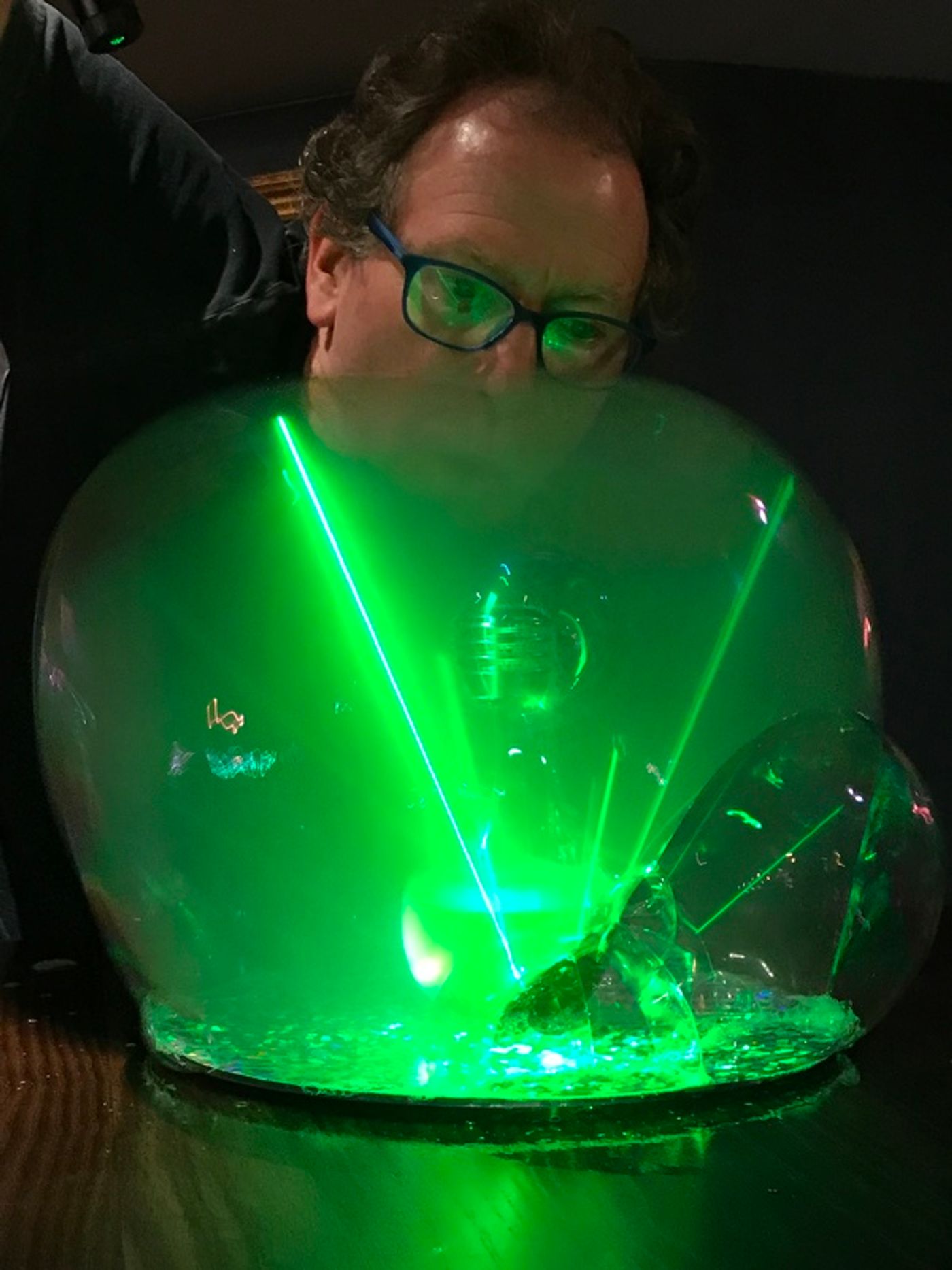 Photo Flash: Amazing Bubbleologist Louis Pearl Delights Guests at Brehemia Bar To Celebrate Edinburgh Fringe Run  Image