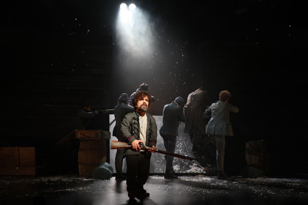 eter Dinklage and the cast of Goodspeed Musicals' Cyrano at 
