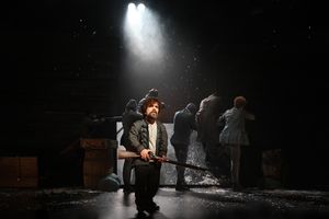 eter Dinklage and the cast of Goodspeed Musicals' Cyrano Photo