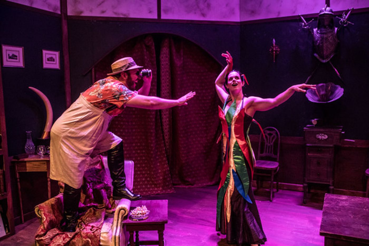 Photo Flash: First Look at NIGHTMARES & NIGHTCAPS: The Stories of John Collier Photo Flash: First Look at NIGHTMARES & NIGHTCAPS: The Stories of John Collier Image