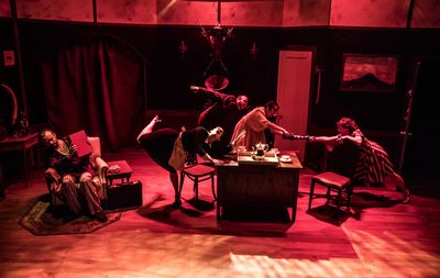 Kevin Webb, Kat Evans, Shane Roberie, Maiko Terazawa and Megan DeLay Photo