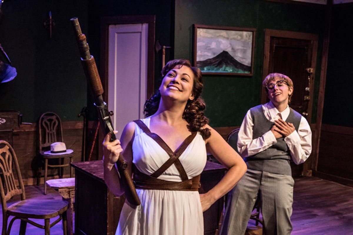 Megan DeLay and Ellen DeSitter at 