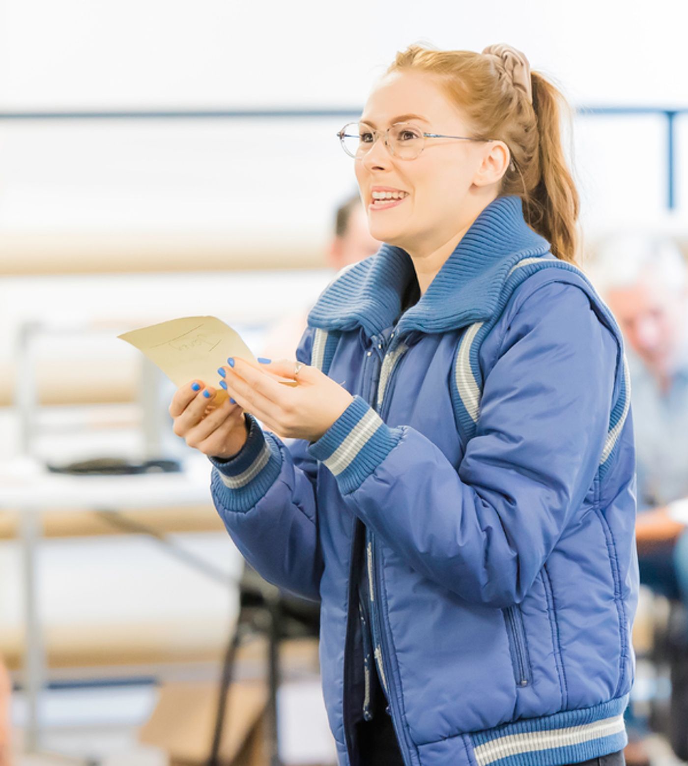 Photo Flash: Get a First Look at Rob Houchen and More in Rehearsal For EUGENIUS!  Image