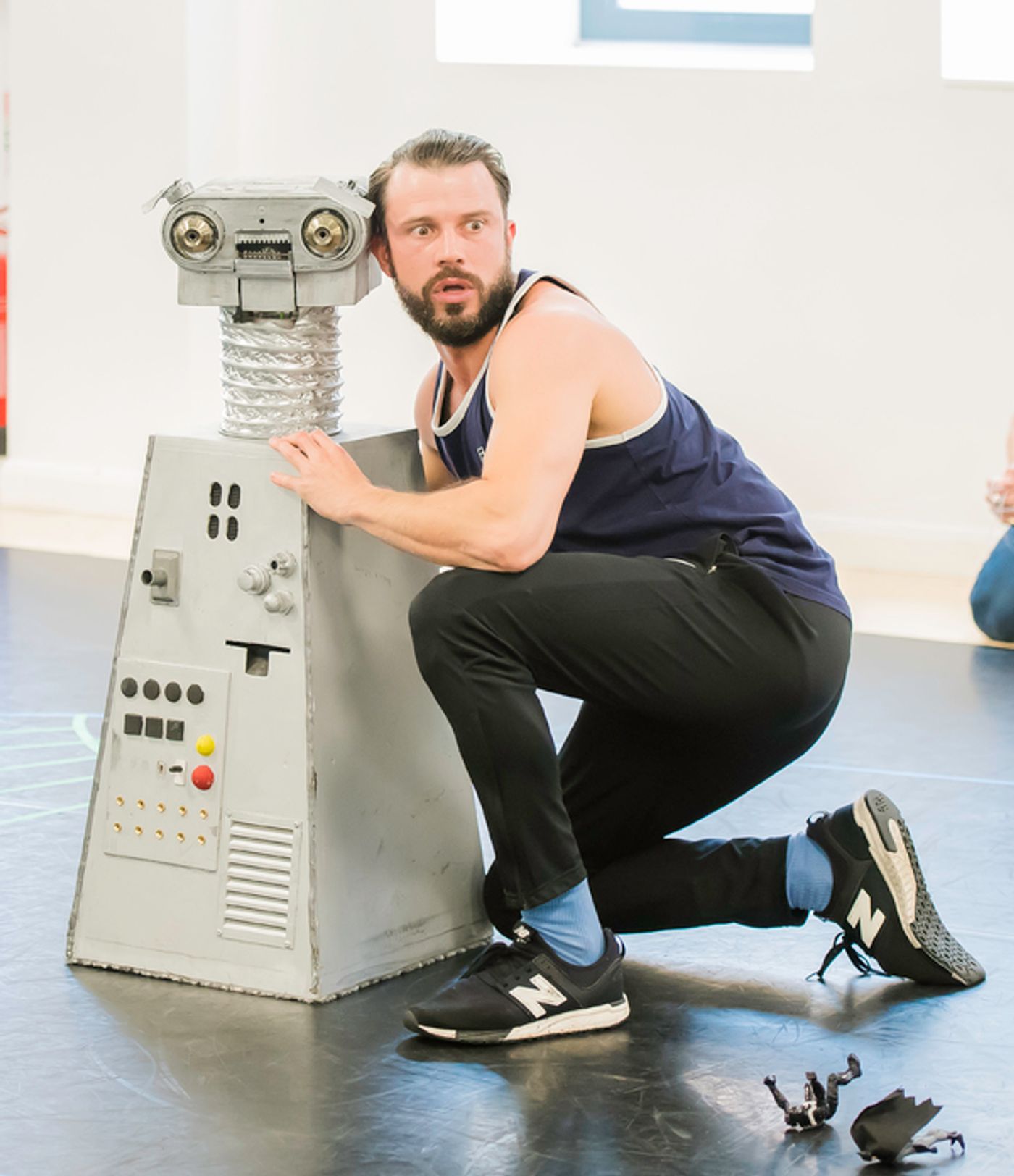 Photo Flash: Get a First Look at Rob Houchen and More in Rehearsal For EUGENIUS!  Image