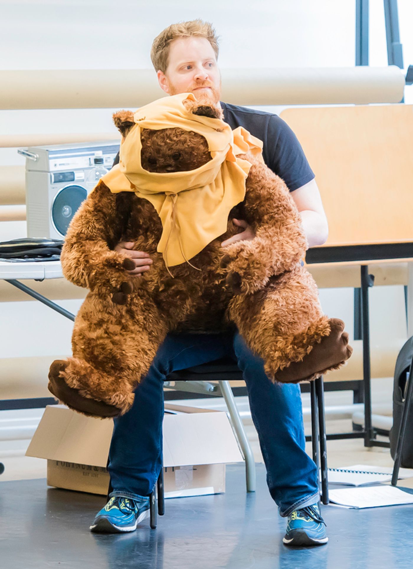 Photo Flash: Get a First Look at Rob Houchen and More in Rehearsal For EUGENIUS!  Image