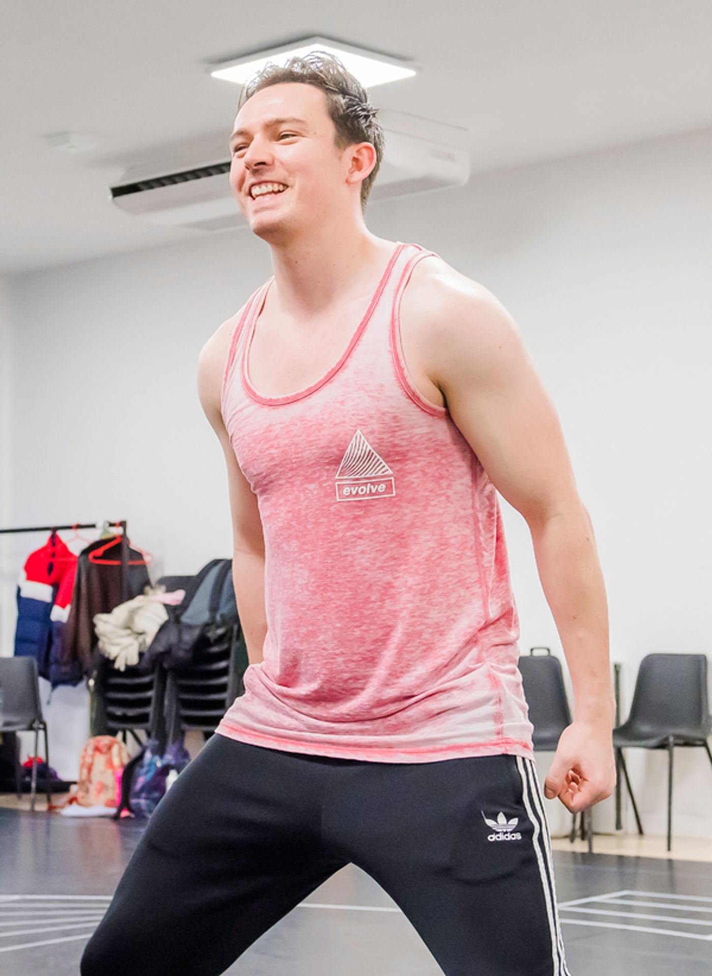 Photo Flash: Get a First Look at Rob Houchen and More in Rehearsal For EUGENIUS!  Image