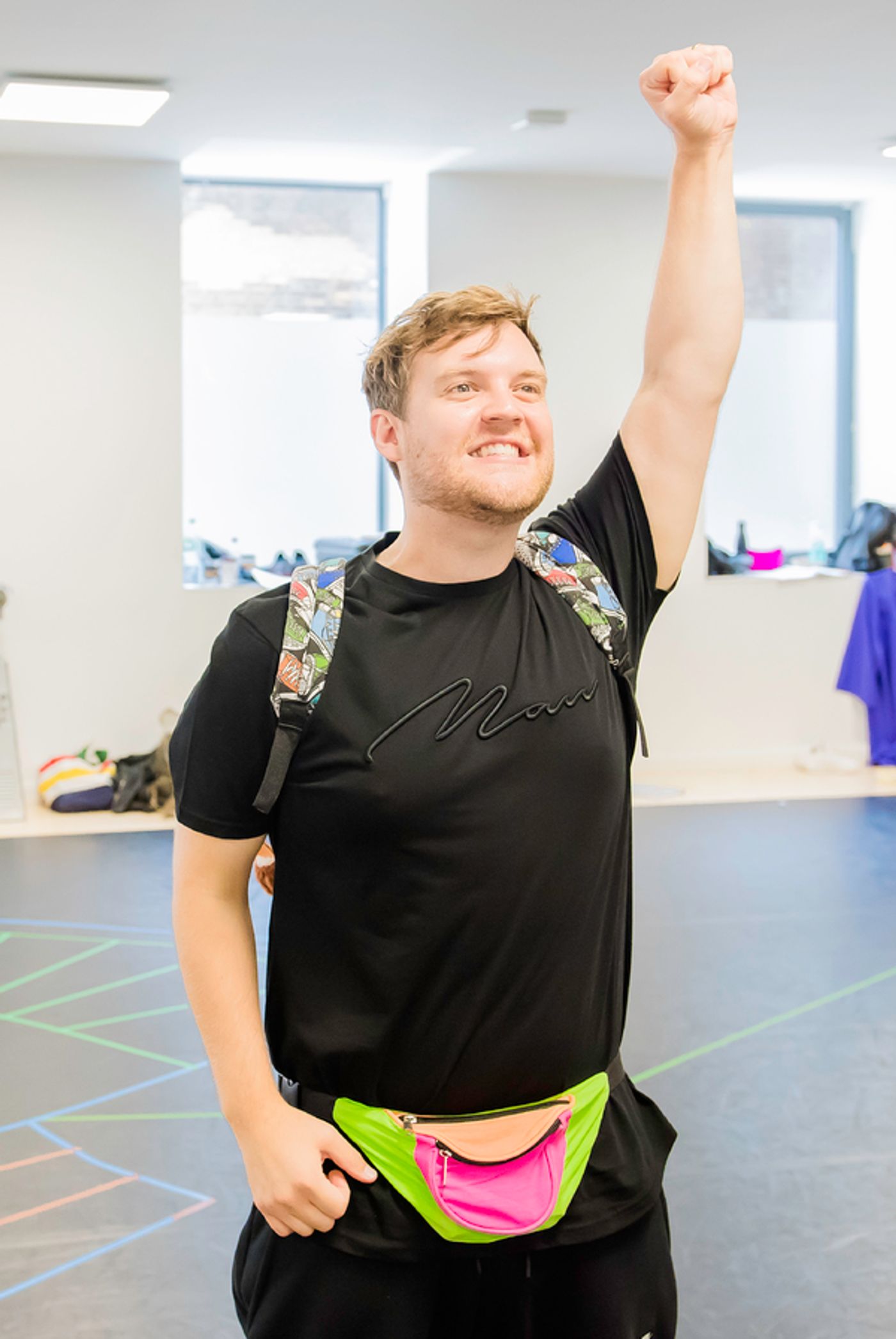 Photo Flash: Get a First Look at Rob Houchen and More in Rehearsal For EUGENIUS!  Image
