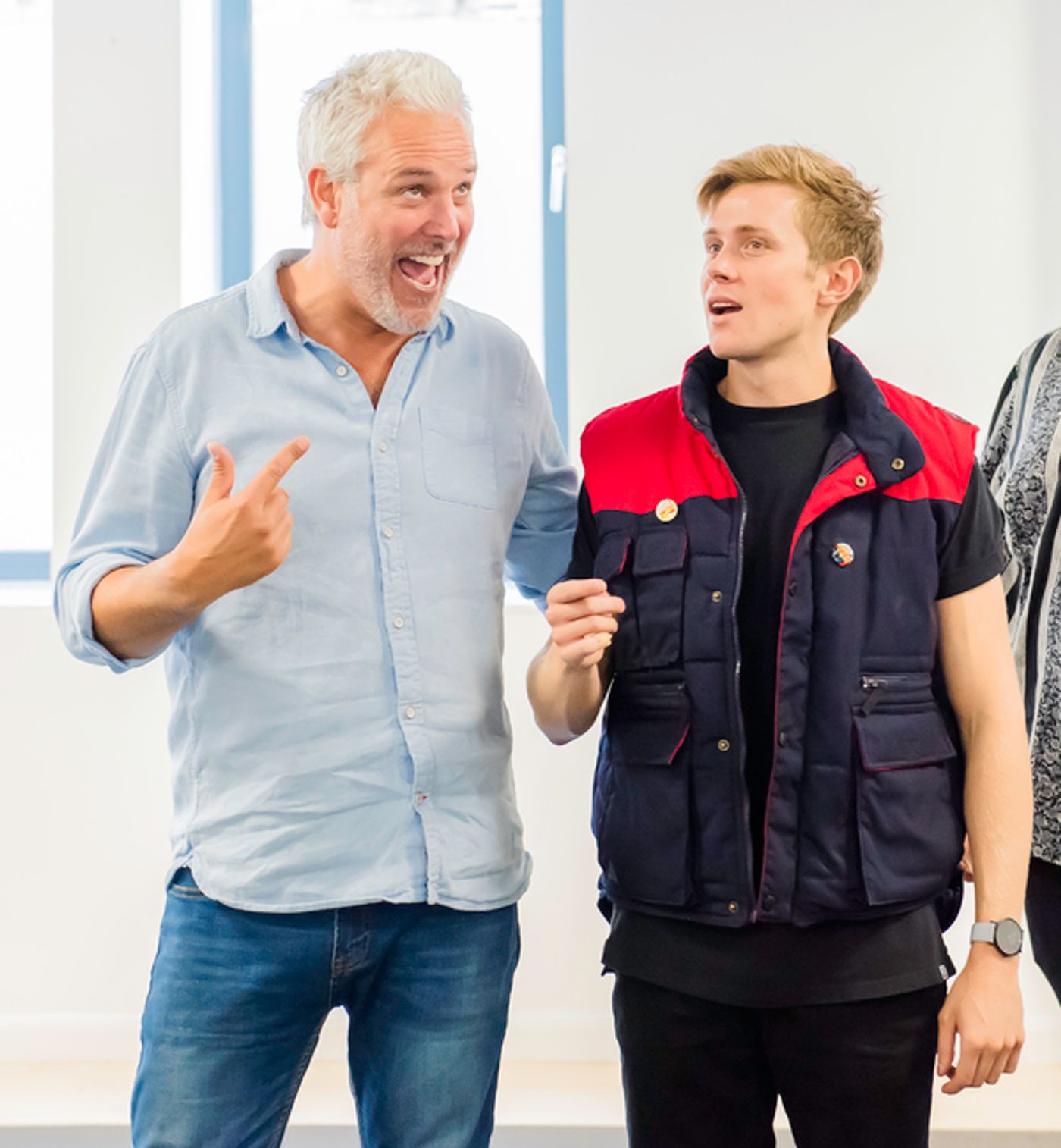 Photo Flash: Get a First Look at Rob Houchen and More in Rehearsal For EUGENIUS!  Image
