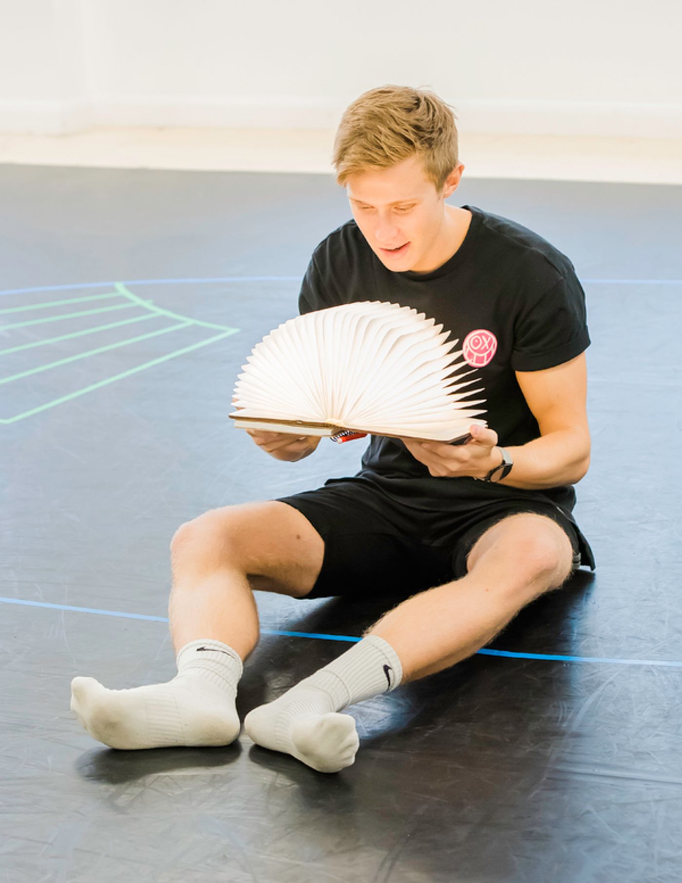 Photo Flash: Get a First Look at Rob Houchen and More in Rehearsal For EUGENIUS!  Image