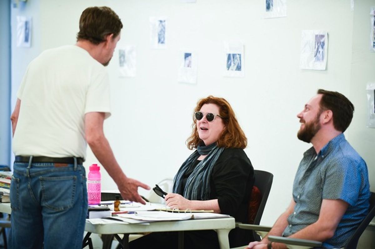 Dylan Baker,Theresa Rebeck and Moritz von Stuelpnagel at 