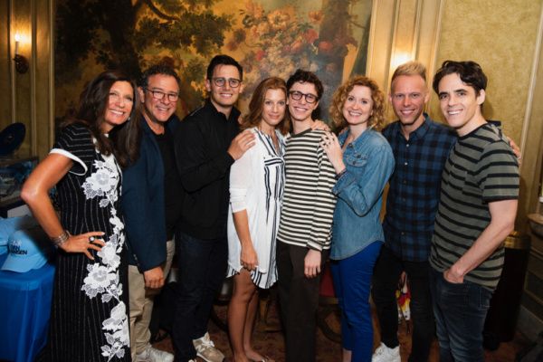 Stacey Mindich, Michael Greif, Benj Pasek, Jessica Phillips, Ben Ross, Christiane Nol Photo